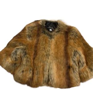 Donna Salyer’s' Fabulous Furs faux Fur cropped jacket-Medium